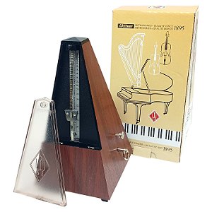 Metronomo Wittner 812K Alemão mecanico Mogno Maelzel