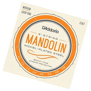 Encordoamento para Bandolim / Mandolin Daddario EJ67 jogo