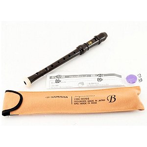 Flauta Yamaha Sopranino Barroca YRN302BII Japan  