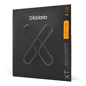 Encordoamento guitarra 010 Daddario XT jogo 010-046 XTE1046