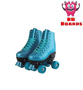 Patins com 4 Rodas Infantil c Ajuste do 39 a 42 - BR Boards