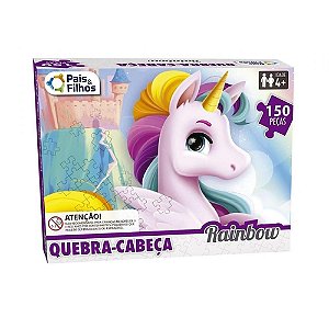 Quebra Cabeça Rainbow Premium 150 Peças Pais & Filhos