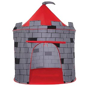 Brinquedo Infantil Barraca Castelo Torre Vermelha com Bolsa
