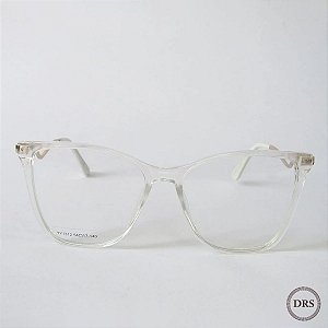 Armação Para Óculos DRS Transparente Quadrado