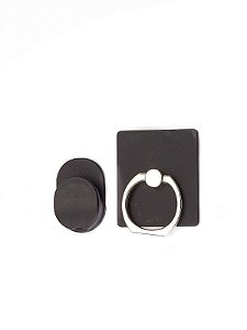 Suporte Anel Ring Com Suporte Para Smartphone Preto