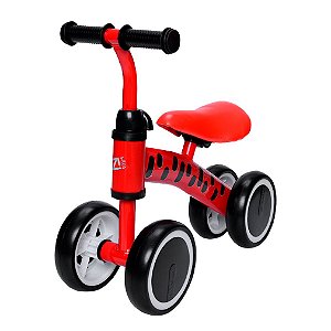 Andador Infantil Bicicleta de Equilíbrio Bebê Cor Vermelho