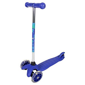 Brinquendo Infantil Patinete Twist Scooter 3 Rodas Cor Azul