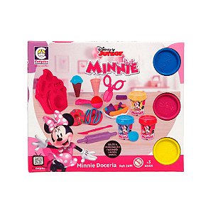 Doceria Minnie Mouse Kit Massinha De Modelar 2691 Cotiplás