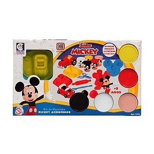 Kit Massinha De Modelar Infantil Disney Mickey 2722 Cotiplás