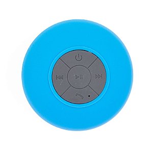 Mini Caixa De Som Bluetooth Prova D'água Speaker Azul