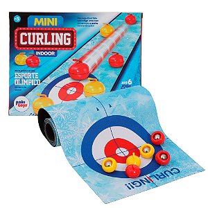 Mini Curling Indoor Infantil Conjunto Esportivo Pakitoys