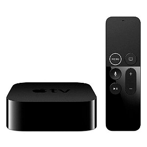 Apple Tv 4k 64 Gb Wifi + Controle Bluetooth - Garantia 6 meses