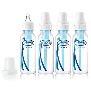 Kit 4 Mamadeiras Para Bebê Dr. Brown's para Recém Nascidos 250ml