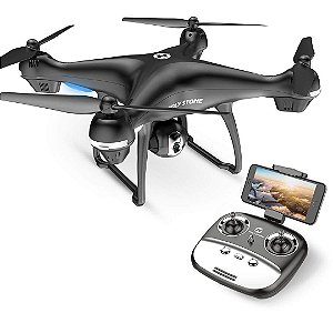 Drone Holy Stone HS100G 1080p FHD Câmera 5G GPS RC Quadcopter Hold Bateria Inteligente