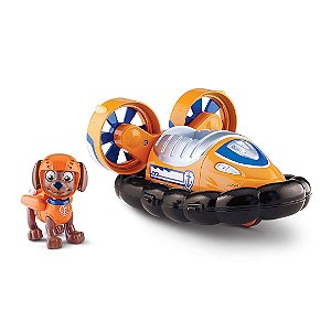 Patrulha Canina Paw Patrol Infantil Veículo com Personagem Zuma