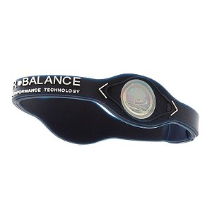 Pulseira Power Balance Azul Escuro Tamanho M