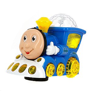 Trem Trenzinho Thomas Com Musica E Luzes Infantil Divertido