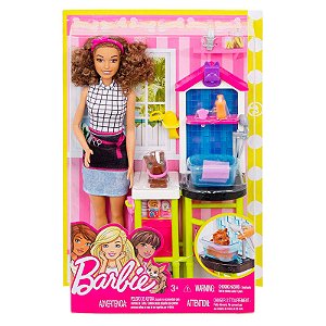 Boneca Barbie Estilista De Bichinhos - Mattel