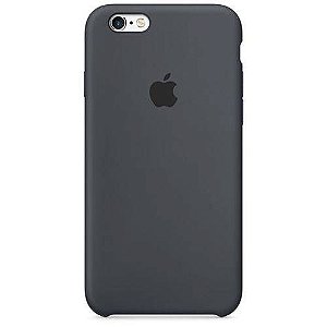 Capa para iPhone 6 e 6s Silicone Case Preto