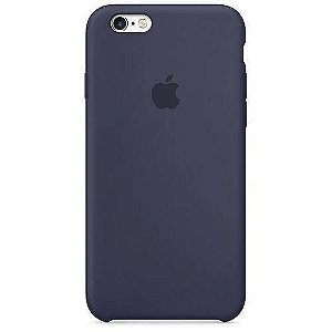 Capa iPhone 6 e 6s Silicone Case Apple Azul Marinho