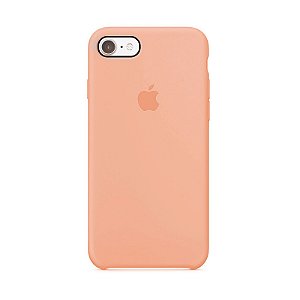 Capa para iPhone 6 e 6s Silicone Case Apple Salmão