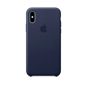 Capa Iphone XR Silicone Case Apple Azul Escuro