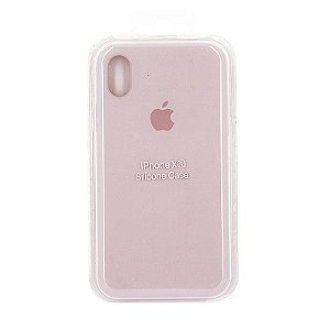 Capa Iphone XR Silicone Case Apple Lilás