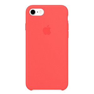 Capa Iphone 7/8 Silicone Case Apple Pink
