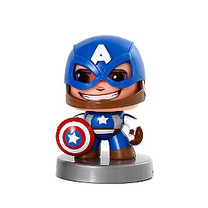 Boneco Capitão América Funko Pop Mighty Muggs Vingadores Marvel