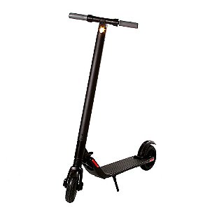 Patinete Elétrico Scooter Dobrável Preto Motorizado 8,5" Polegadas Com Bateria Recarregável - PR