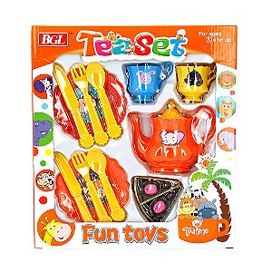 Kit Cozinha TeaSet Fun Toys Piquenique