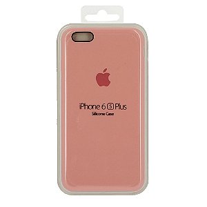 Capa para iPhone 6s Plus em Silicone Apple Salmão