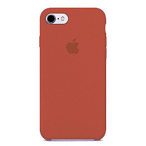 Capa Iphone 7/8 Silicone Case Apple Cereja