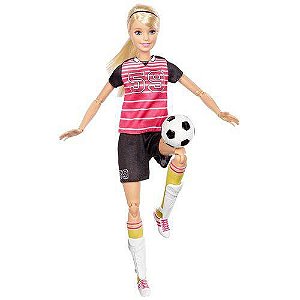 Barbie Feita para Mexer Roupas Esportivas - Mattel