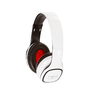 Fone De Ouvido Estéreo Bluetooth Sem Fio FON-8159 - Branco - Inova