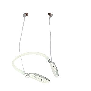 Fone De Ouvido Bluetooth De Pescoço Para Esportes Branco FON-2091D - Inova