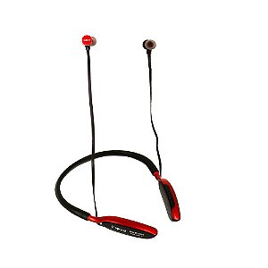 Fone De Ouvido Bluetooth De Pescoço Para Esportes Vermelha FON-2091D - Inova