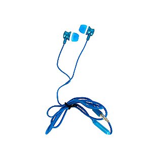 Fone De Ouvido Estéreo Com Design Aprimorado Azul FON-2101D - Inova