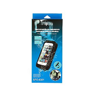 Suporte Universal De Celular Reforçado A Prova De Condições Climáticas Para Motos - 6.0" - 6.5" SPO-8301 - Inova