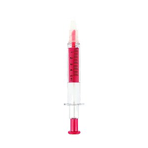 Caneta Seringa e Marca Texto - Rosa 5ml - Colorido