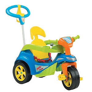 Brinquedo Infantil Baby Trike Evolution Azul - Biemme