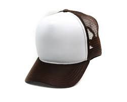 Bone Trucker Liso Preto p/ Sublimação