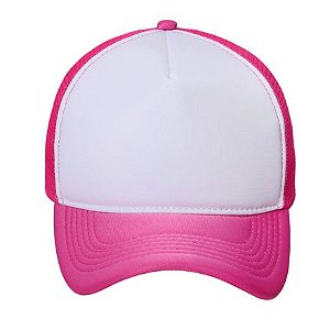 Bone Trucker Liso Rosa pink  p/ Sublimação