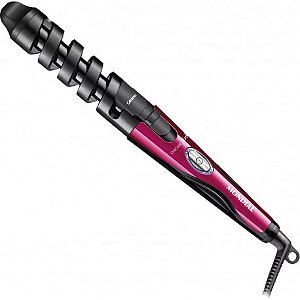 Modelador de Cachos Mondial Chrome Pink 30W Roxo Bivolt EM-10