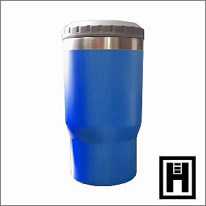 COPO TERM METAL 420ml 3x1 AZUL ESCURO