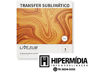 Transfer Sublimático Live Craft - Areia 30,5x30,5 - 1 folha