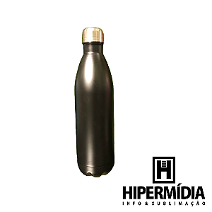 Garrafa Inox Térmica CH-039 Preta 1L