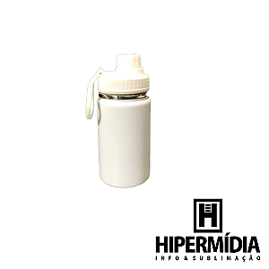 Garrafa Inox Térmica Polida Branca ML-6223 350ml