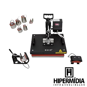 Prensa Combo 10 em 1 29x38 DEKO 110v