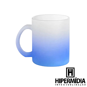 Caneca Chopp Jateada Azul - 325ml
